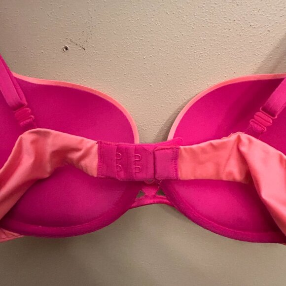Victoria's Secret Women Very Sexy Padded Demi Pink/Peach 34C - Picture 8 of 16